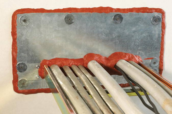 Image of a Fire Stop Sealant