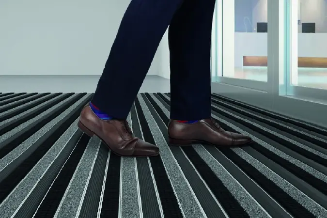 Aluminum entrance and floor mat systems in Saudi Arabia