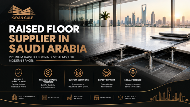 Raised floor for offices in Saudi Arabia
